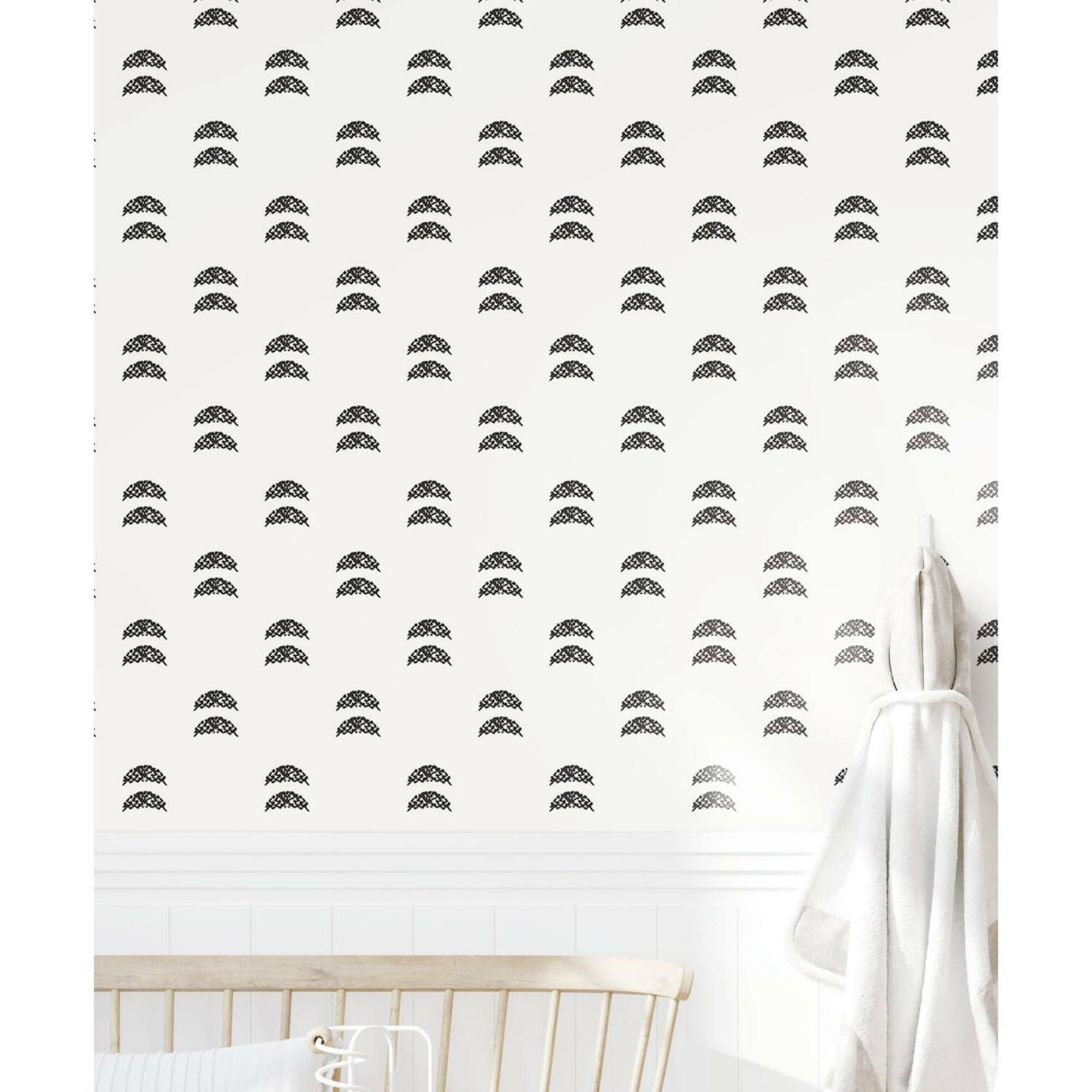 RoomMates Rose Lindo Half-Moon Peel & Stick Wallpaper